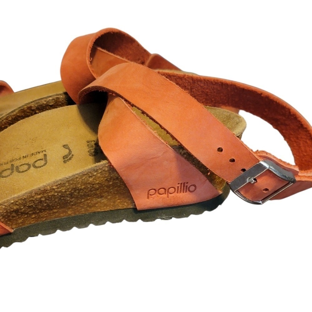 Birkenstock Papillio Lola Wedge Strappy Sandals 38, US 7-7.5 - Picture 7 of 9